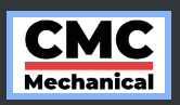 CMC Mechanical logo in a box with black text